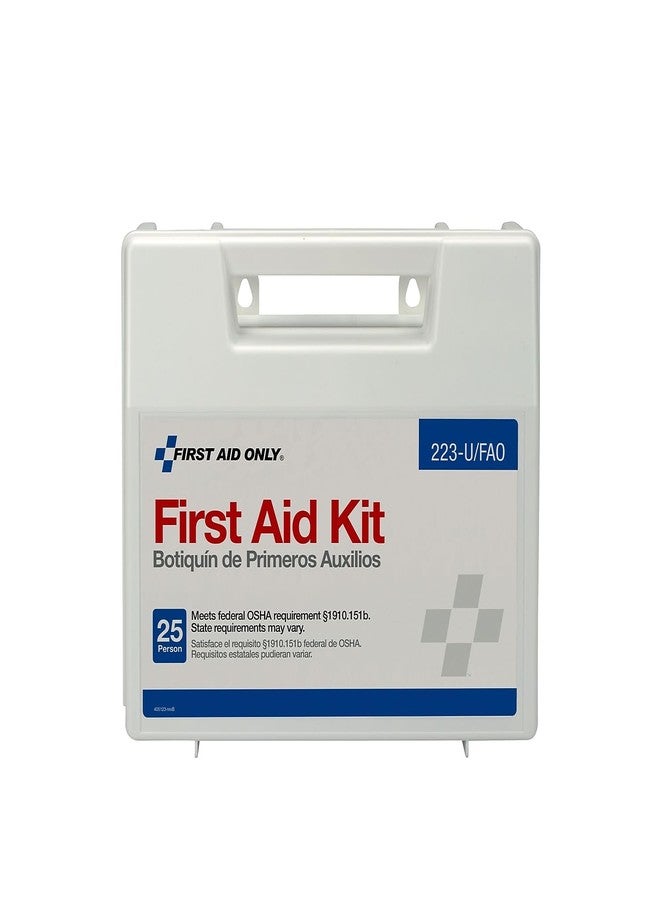 فرست أيد أونلي مجموعة الإسعافات الأولية First Aid Only 223-U المتوافقة مع معايير OSHA، مجموعة إسعافات أولية متعددة الأغراض تتسع لـ 25 شخصًا، مناسبة للشركات ومواقع العمل والمنازل والمركبات، 106 قطعة - Image 3